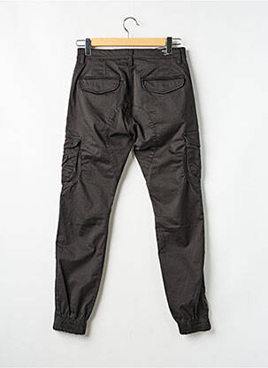 Pantalon cargo taille ajustable taille normale gris DEELUXE homme