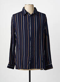 Chemise manches longues coupe cintrée bleu IMPERIAL homme