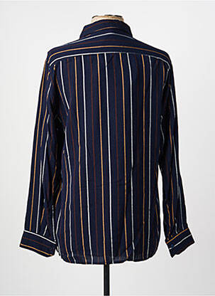 Chemise manches longues coupe cintrée bleu IMPERIAL homme