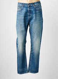 Jeans coupe slim fermeture boutonnée sur le devant taille normale bleu HERO SEVEN homme