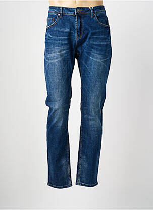 Jeans coupe slim stretch taille normale bleu DEELUXE homme