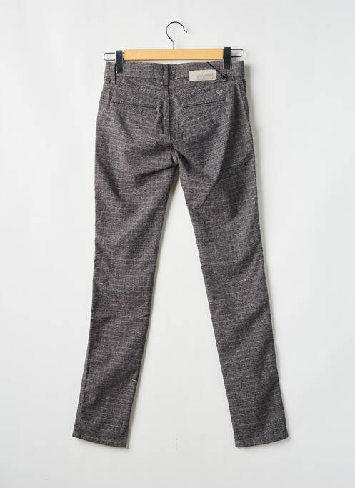 Pantalon chino imprimé imprimé prince de galle taille normale gris FIFTY FOUR homme
