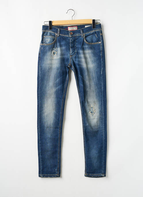 Jeans skinny fermeture boutonnée sur le devant taille normale bleu FIFTY FOUR homme