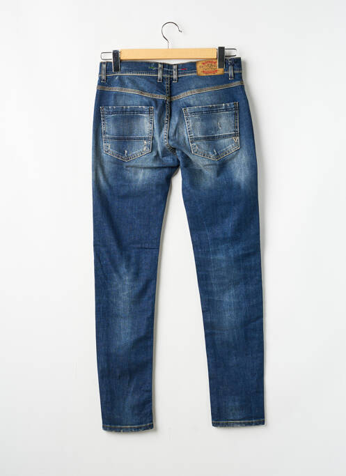Jeans skinny fermeture boutonnée sur le devant taille normale bleu FIFTY FOUR homme