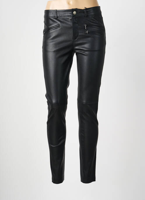 Pantalon slim noir ROSE GARDEN femme