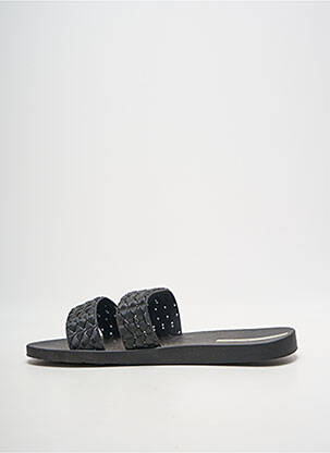 Mules/sabots bout ouvert talon plat jusqu'à 3cm noir IPANEMA femme