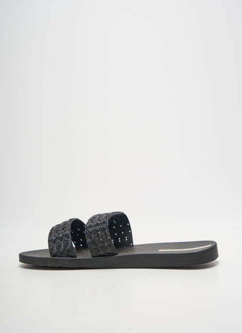 Mules/sabots bout ouvert talon plat jusqu'à 3cm noir IPANEMA femme