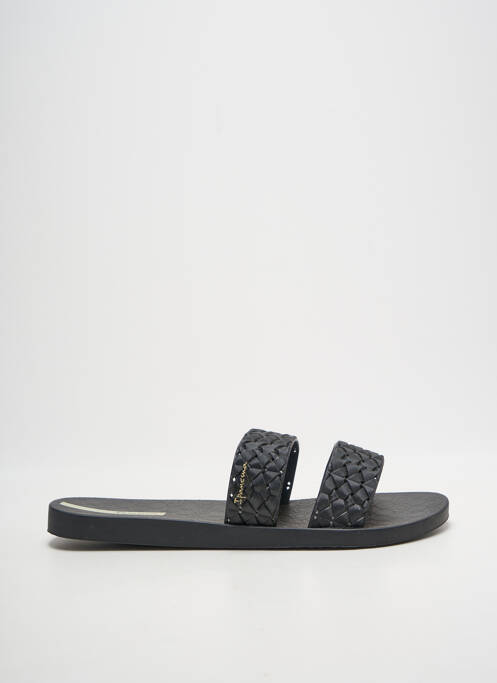 Mules/sabots bout ouvert talon plat jusqu'à 3cm noir IPANEMA femme
