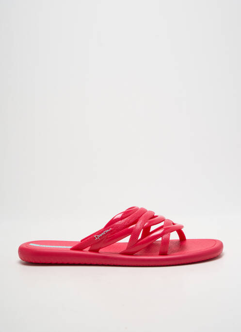 Mules/sabots bout ouvert talon plat jusqu'à 3cm rose IPANEMA femme