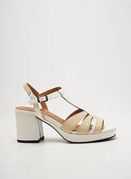 Sandales/nu pieds talon bottier talon de 7 à 9cm beige CASTA femme