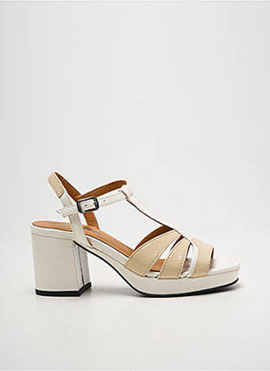 Sandales/nu pieds talon bottier talon de 7 à 9cm beige CASTA femme