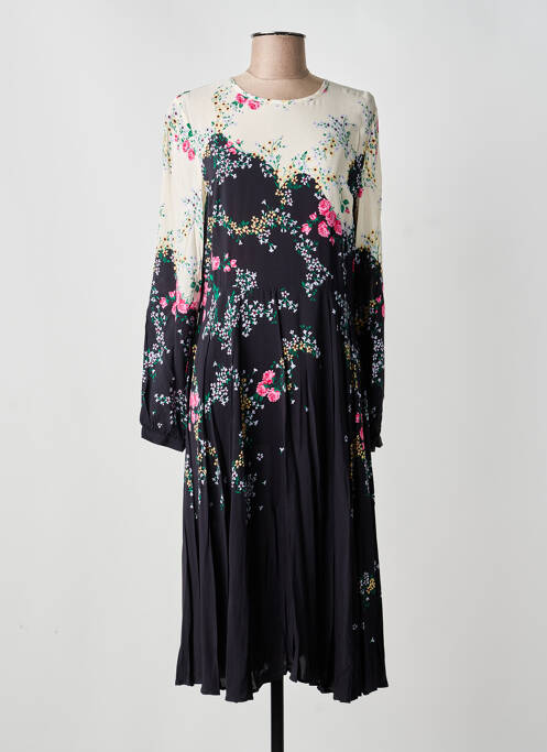 Robe mi-longue beige IDANO femme