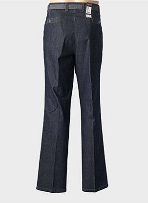 Jeans coupe droite stretch taille normale bleu LUIGI MORINI homme