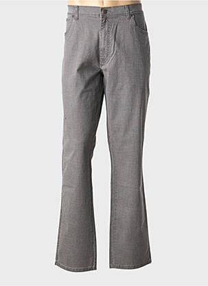 Jeans coupe slim stretch taille normale gris WRANGLER homme