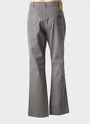Jeans coupe slim stretch taille normale gris WRANGLER homme
