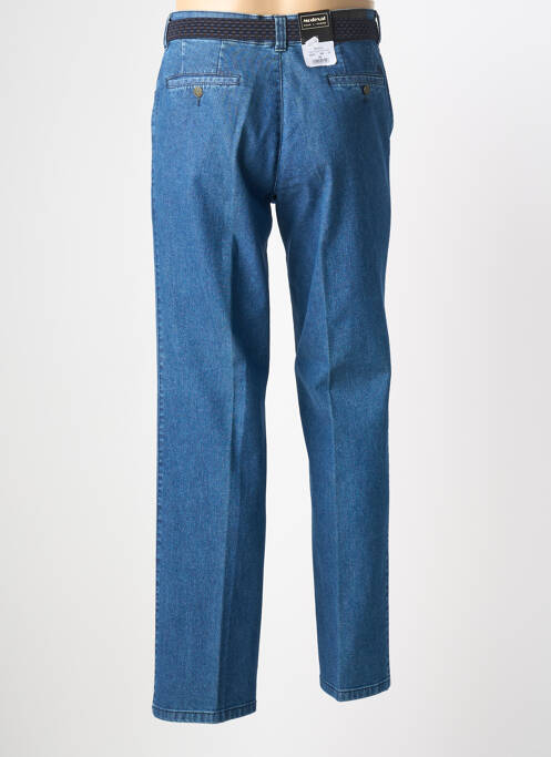 Jeans coupe droite stretch taille normale bleu MODEXAL homme