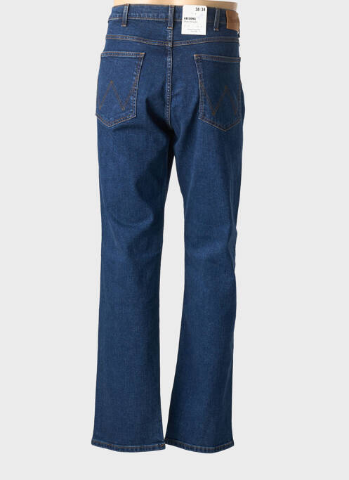 Jeans coupe droite stretch taille normale bleu WRANGLER homme