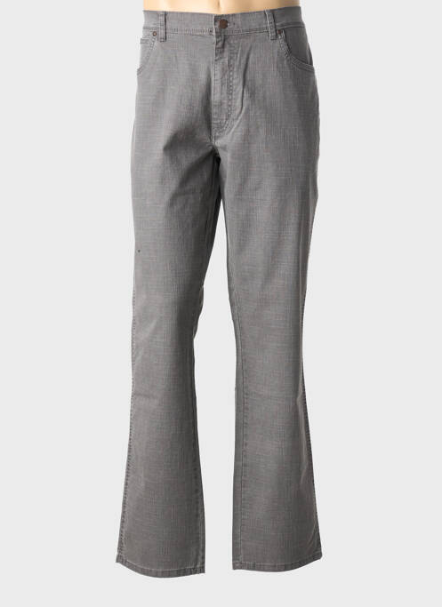 Jeans coupe slim stretch taille normale gris WRANGLER homme