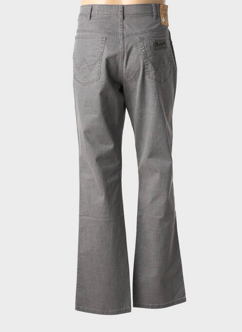 Jeans coupe slim stretch taille normale gris WRANGLER homme