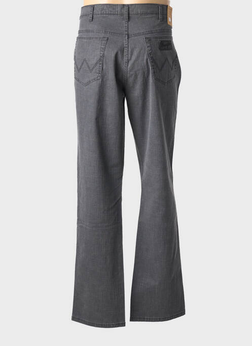 Jeans coupe droite gris WRANGER homme