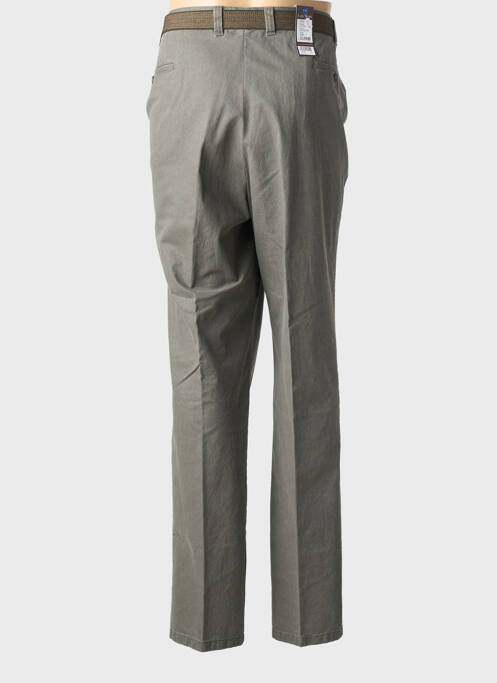 Pantalon droit gris LUIGI MORINI homme
