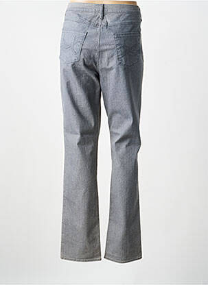 Jeans coupe droite stretch taille normale gris GEVANA femme