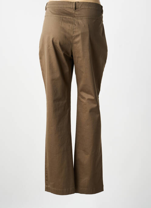 Pantalon droit stretch taille normale vert ARMOR LUX femme