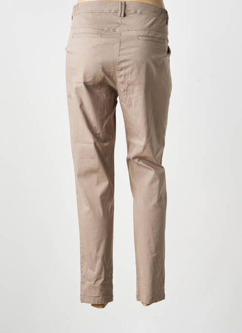 Pantalon chino beige AGATHE & LOUISE femme