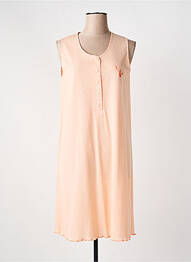 Chemise de nuit stretch orange EGATEX femme
