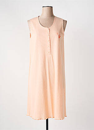 Chemise de nuit stretch orange EGATEX femme