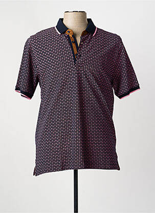 Polo bleu CAP 10 TEN homme