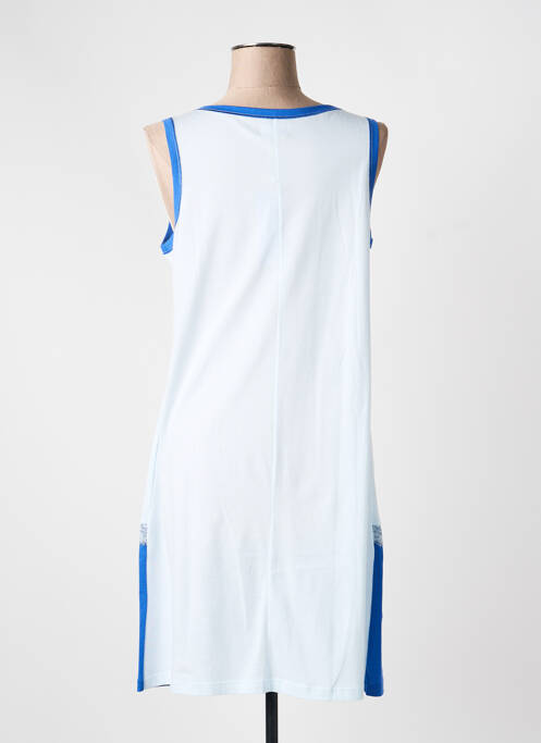 Chemise de nuit sérigraphie bleu LINCLALOR femme