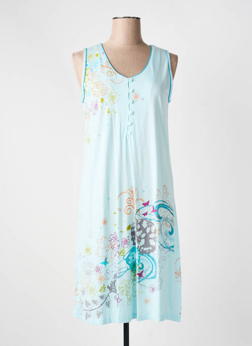 Chemise de nuit bleu EGATEX femme