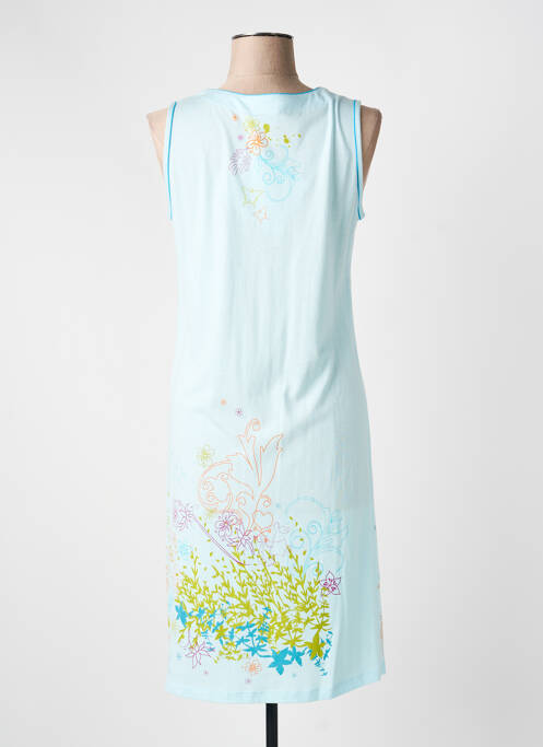 Chemise de nuit bleu EGATEX femme