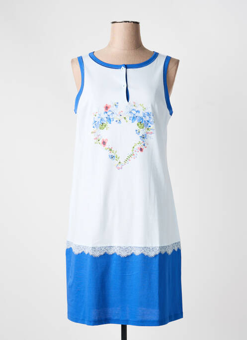 Chemise de nuit bleu LINCLALOR femme