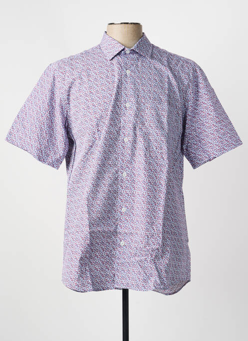 Chemise manches courtes bleu BELLONI homme