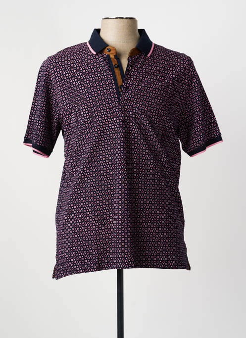 Polo bleu CAP 10 TEN homme