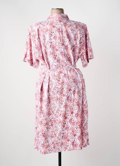 Robe mi-longue rouge GEVANA femme