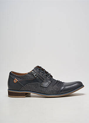 Derbies bout pointu talon bas noir KDOPA homme