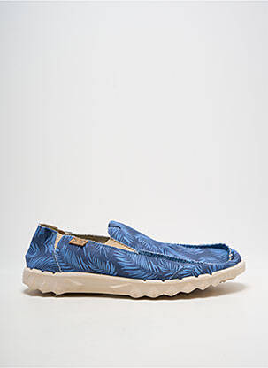 Slip ons bout rond bout rond bleu HEY DUDE homme