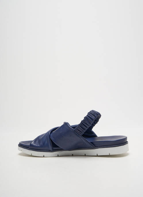 Sandales/nu pieds bout ouvert talon plat jusqu'à 3cm bleu COCO ET ABRICOT femme