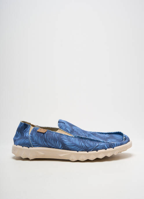 Slip ons bout rond bout rond bleu HEY DUDE homme