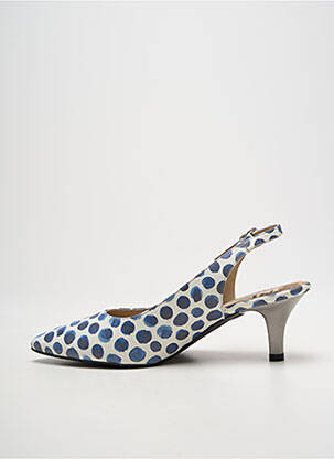 Escarpins fermeture boucle(s) talon de 4 à 6cm bleu DORKING femme
