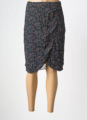 Jupe mi-longue bleu MARIE-SIXTINE femme