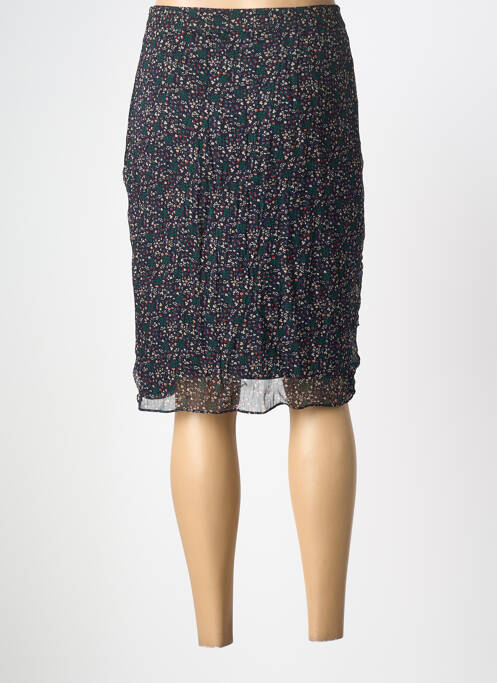 Jupe mi-longue bleu MARIE-SIXTINE femme