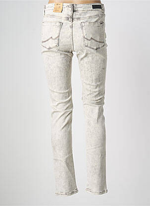 Jeans coupe slim tissage brut taille normale gris RED LEGEND femme