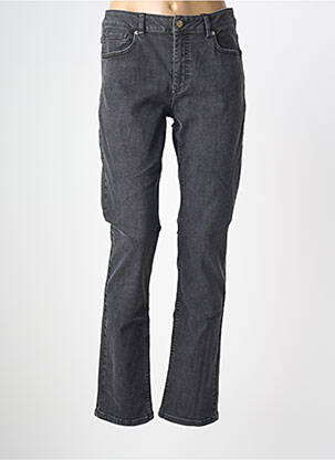 Jeans coupe slim tissage brut taille normale noir LABDIP femme