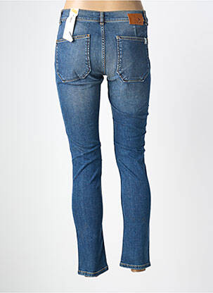 Jeans coupe slim tissage brut taille normale bleu RED LEGEND femme