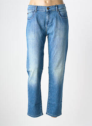 Jeans coupe slim tissage brut taille normale bleu #RED/LEGEND femme