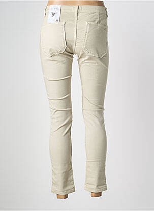Jeans coupe slim tissage brut taille normale beige RED LEGEND femme